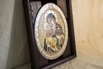 Икона Жировичской (Жировицкой) Божией (Божьей) Матери № п13, мрамор, изображение, фото 2