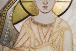 Резная Икона Казанской Божией Матери № 1-25-8 из мрамора, изображение, фото 11