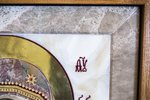 Резная Икона Казанской Божией Матери № 1-25-20 из мрамора, изображение, фото 2