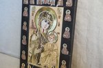 Икона Иверской Божией Матери № 1-25-8 из природного камня, изображение, фото 8