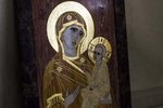 Икона Тихвинской Божьей Матери № 1/12-7 из мрамора с доставкой, изображение, фото 2
