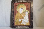 Икона Тихвинской Божьей Матери № 1/12-3 из мрамора с доставкой, изображение, фото 6