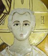 Икона Казанской Божией Матери № 1 (объемная) из мрамора. изображение, фото 6