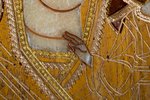 Резная Икона Казанской Божией Матери № 2-14-5 из мрамора, изображение, фото 6
