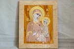 Икона Стокгольмской Божией Матери № 2.12-4 из мрамора, Гливи, каталог икон, изображение, фото 1