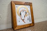 Икона Казанской Божией Матери № 6 из мрамора от Гливи, фото 2
