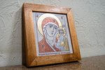 Икона Казанской Божией Матери № 24 из мрамора от Гливи, фото 3