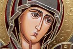 Икона Иверской Божией Матери № 08 из мрамора от Гливи, изображение, фото 5