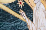 Икона Тихвинской Божьей Матери № 1/12-8 из мрамора с доставкой, изображение, фото 7