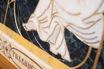 Икона Тихвинской Божьей Матери № 1/12-8 из мрамора с доставкой, изображение, фото 15