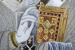 Икона Святого Николая Чудотворца инд. № 03 из мрамора, каталог икон, фото, изображение 5