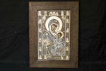 Икона Иверской Божией Матери № 02 из мрамора, изображение. фото 1
