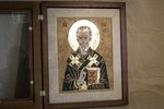 Икона Святого Николая Чудотворца инд. № 05 из мрамора, каталог икон, фото, изображение 1