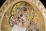 Икона Жировичской (Жировицкой) Божией (Божьей) Матери № п11, мрамор, изображение, фото 3