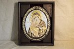 Икона Жировичской (Жировицкой) Божией (Божьей) Матери № п14, мрамор, изображение, фото 1