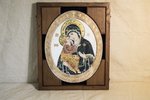 Икона Жировичской (Жировицкой) Божией (Божьей) Матери № п17, мрамор, изображение, фото 1