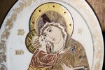 Икона Жировичской (Жировицкой) Божией (Божьей) Матери № п18, мрамор, изображение, фото 2