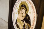 Икона Жировичской (Жировицкой) Божией (Божьей) Матери № п19, мрамор, изображение, фото 2              
