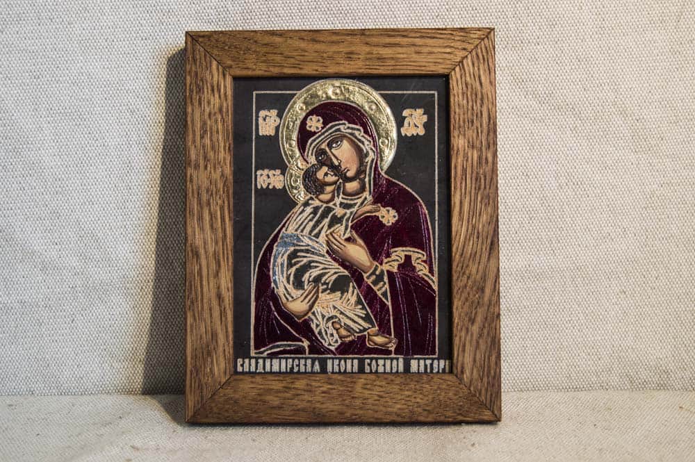 Икона Владимирской Богоматери № 02, изображение, фото 1