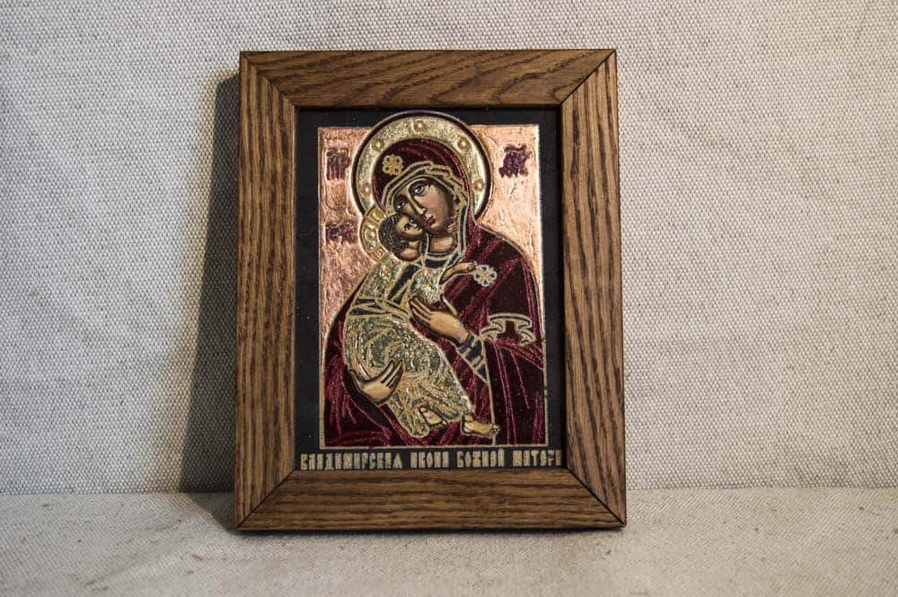 Икона Владимирской Богоматери № 03, купить в подарок для жены, фото 1