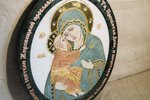 Икона Жировичской (Жировицкой) Божией (Божьей) Матери № п24, мрамор, изображение, фото 1