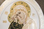 Икона Жировичской (Жировицкой) Божией (Божьей) Матери № п25, мрамор, изображение, фото 7