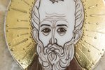 Икона Святого Николая Чудотворца инд. № 07 из мрамора, каталог икон, фото, изображение 7