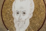 Икона Святого Николая Чудотворца инд. № 08 из мрамора, каталог икон, фото, изображение 1