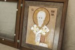 Икона Святого Николая Чудотворца инд. № 08 из мрамора, каталог икон, фото, изображение 4