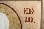 Икона Святого Николая Чудотворца инд. № 08 из мрамора, каталог икон, фото, изображение 6