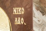 Икона Святого Николая Чудотворца инд. № 09 из мрамора, каталог икон, фото, изображение 6