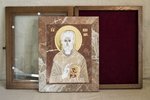 Икона Святого Николая Чудотворца инд. № 09 из мрамора, каталог икон, фото, изображение 7