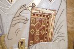 Икона Святого Николая Чудотворца инд. № 10 из мрамора, каталог икон, фото, изображение 4