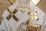 Икона Святого Николая Чудотворца инд. № 10 из мрамора, каталог икон, фото, изображение 5