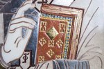 Икона Святого Николая Чудотворца инд. № 13 из мрамора, каталог икон, фото, изображение 4