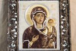 Икона Влахернской Божией Матери из мрамора № 2, изображение, фото 2