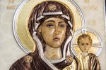 Икона Влахернской Божией Матери из мрамора № 2, изображение, фото 3