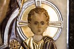 Икона Влахернской Божией Матери из мрамора № 2, изображение, фото 4