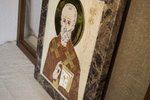 Икона Святого Николая Чудотворца инд. № 19 из мрамора, каталог икон, фото, изображение 10