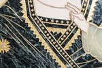 Резная Икона Казанской Божией Матери № 1-25-4 из мрамора, изображение, фото 7