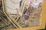 Резная Икона Казанской Божией Матери № 1-25-9 из мрамора, изображение, фото 6