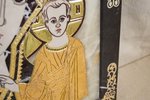 Резная Икона Казанской Божией Матери № 1-25-5 из мрамора, изображение, фото 11