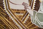 Резная Икона Казанской Божией Матери № 1-25-7 из мрамора, изображение, фото 8