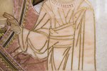 Резная Икона Казанской Божией Матери № 1-25-17 из мрамора, изображение, фото 4