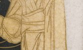 Резная Икона Казанской Божией Матери № 1-25-11 из мрамора, изображение, фото 5