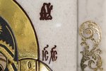 Резная Икона Казанской Божией Матери № 1-25-11 из мрамора, изображение, фото 6