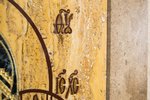 Резная Икона Казанской Божией Матери № 1-25-14 из мрамора, изображение, фото 6
