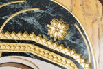 Резная Икона Казанской Божией Матери № 1-25-14 из мрамора, изображение, фото 10
