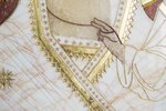 Резная Икона Казанской Божией Матери № 1-25-16 из мрамора, изображение, фото 9