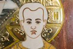Резная Икона Казанской Божией Матери № 1-25-21 из мрамора, изображение, фото 7